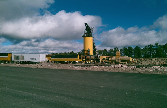 Parte del material de construcción